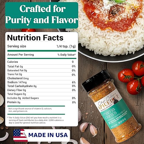 Miniatura 2 de Spiced Up by Chef Calvin - Condimento multiusos con hierbas y especias naturales, mezcla de chefs de condimento de sofrito caribeño para sopas,