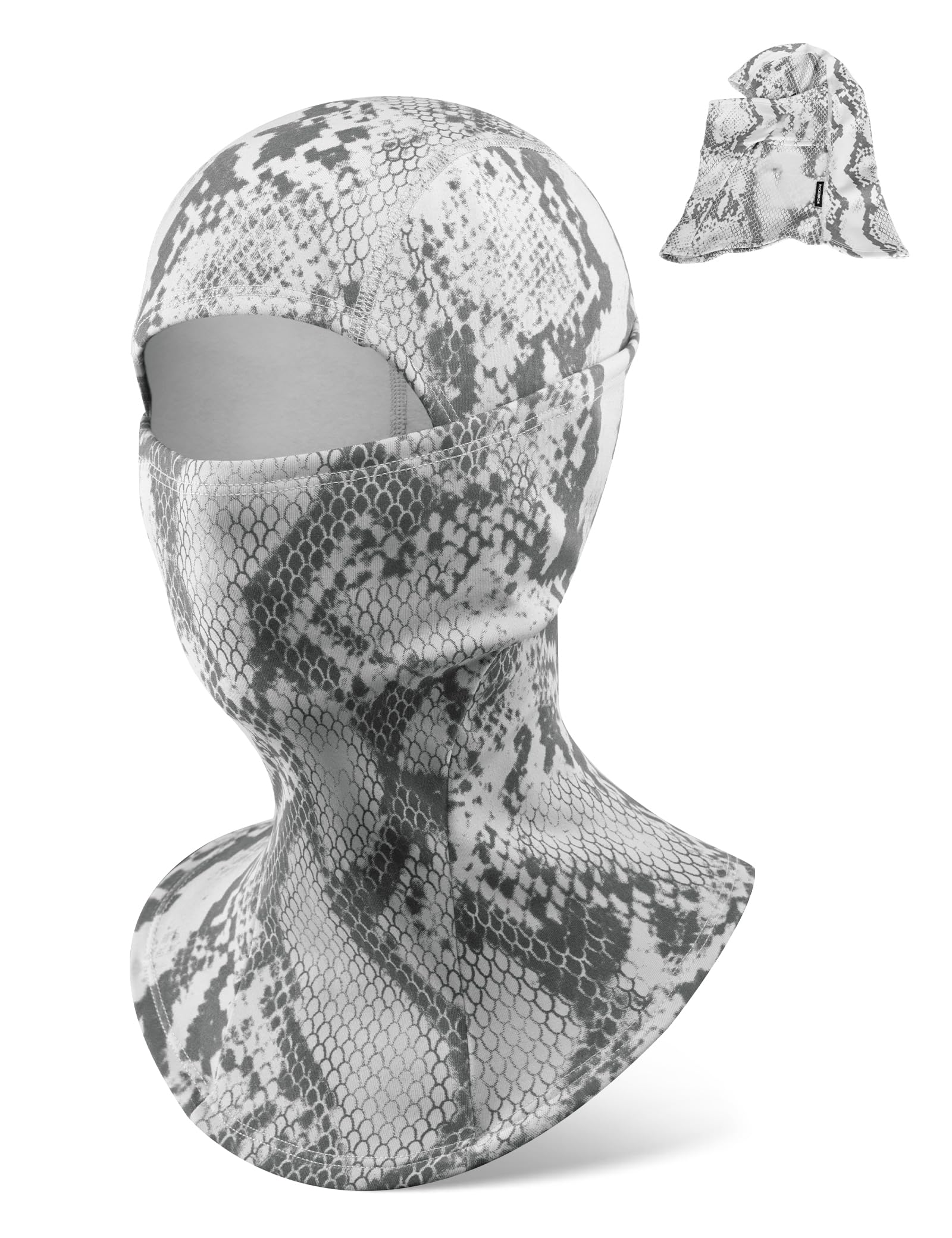 ROCKBROS Thermochromic Color-Changing Ski Mask Balaclava for Men Women