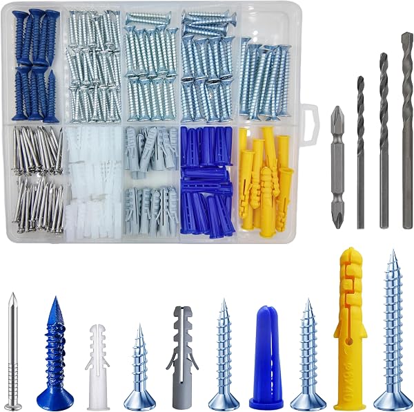 Wensilon 274-Piece Drywall & Concrete Anchor Kit: A Budget-Friendly Multi-Wall Solution