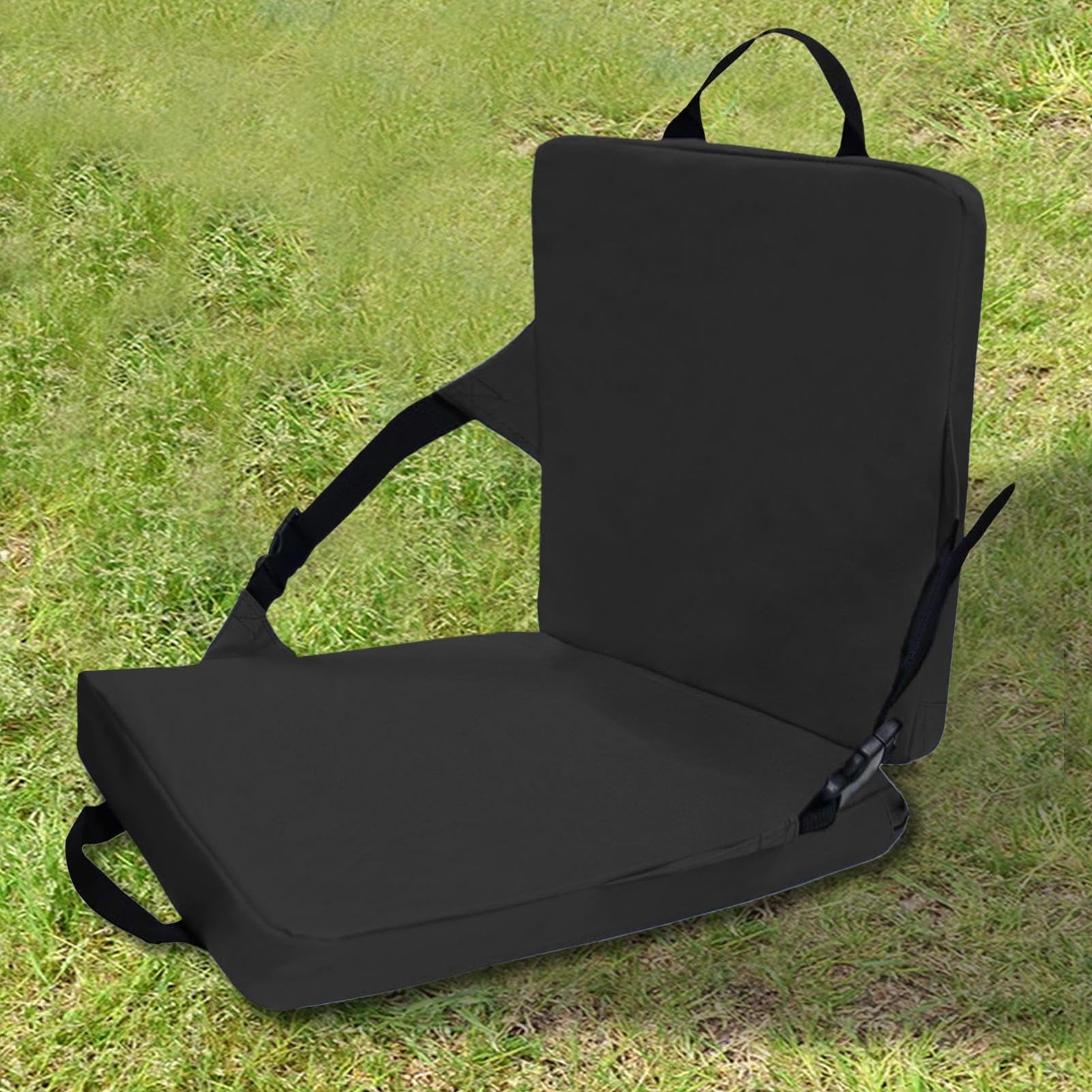 Chaise De Stade - Siège De Stade Rembourré, Siège De Stade Pour Les Gradins, Chaise De Camping Pliable Avec Support Arrière, Chaise De Laveur Pliant Coussin De Siège De Stade Portable Pour Les Gradins