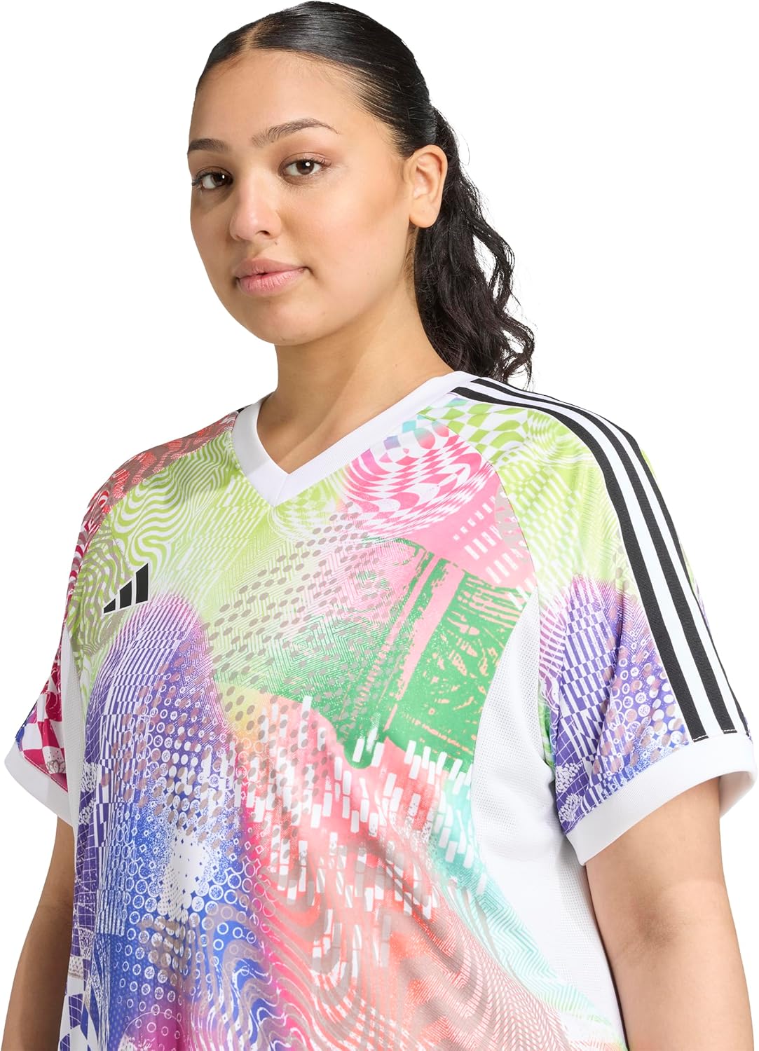 adidas Women's Jeremy Scott Pride Tiro Jersey - Image 2