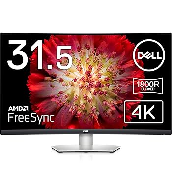 s*h様 【23年製/美品】Dell S3221QS 31.5インチ 曲面 4K Amazon.co.jp: 【セット買い】Dell S3221QS 31.5インチ 曲面 4K