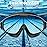 Water Space 2 Pack Swim Goggles Swimming Goggles for Youth Adult Men Women Anti-fog UV Protection Waterproof Large Frame 180 Wide View Clear Vision Swimming Goggles Pool Water Goggles Easy to Adjust