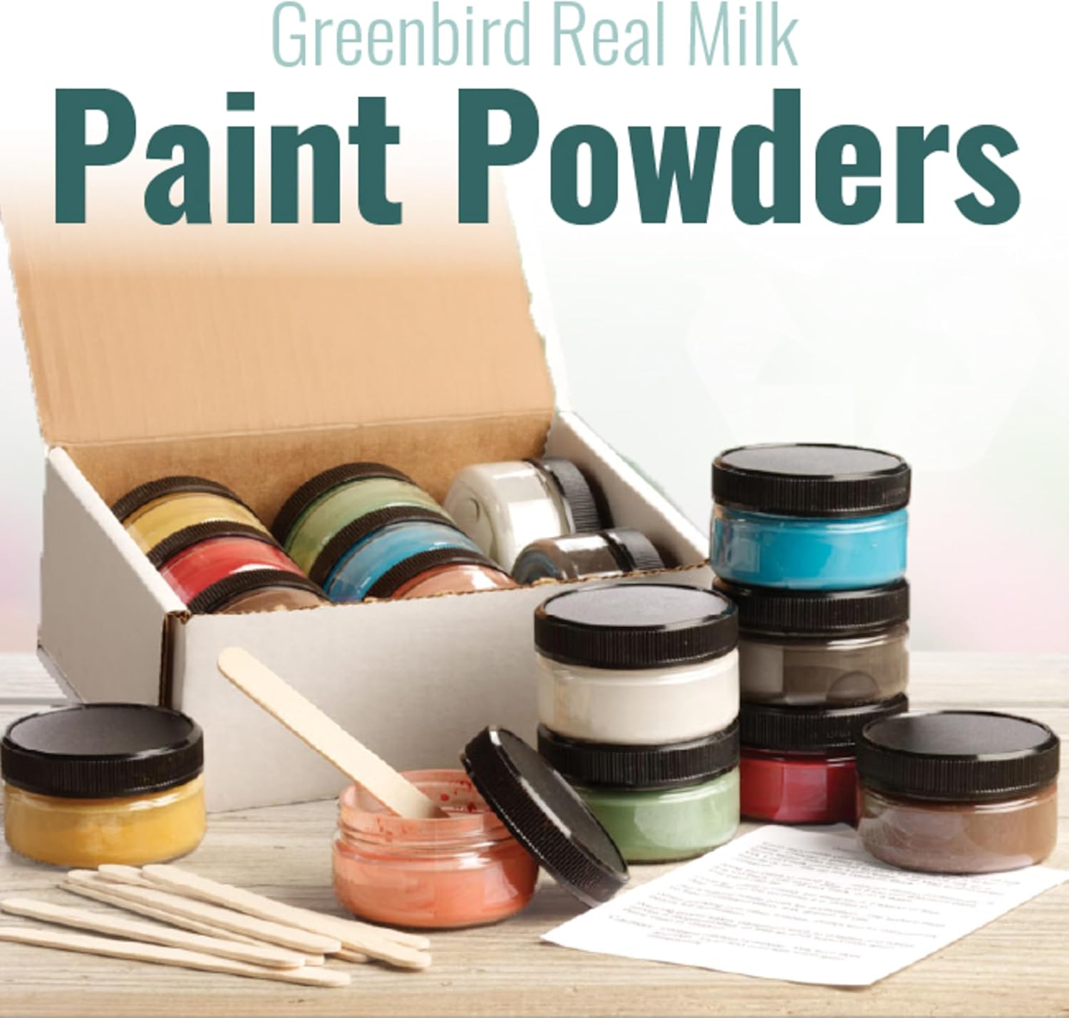 GreenBird Real Milk Paint Powders