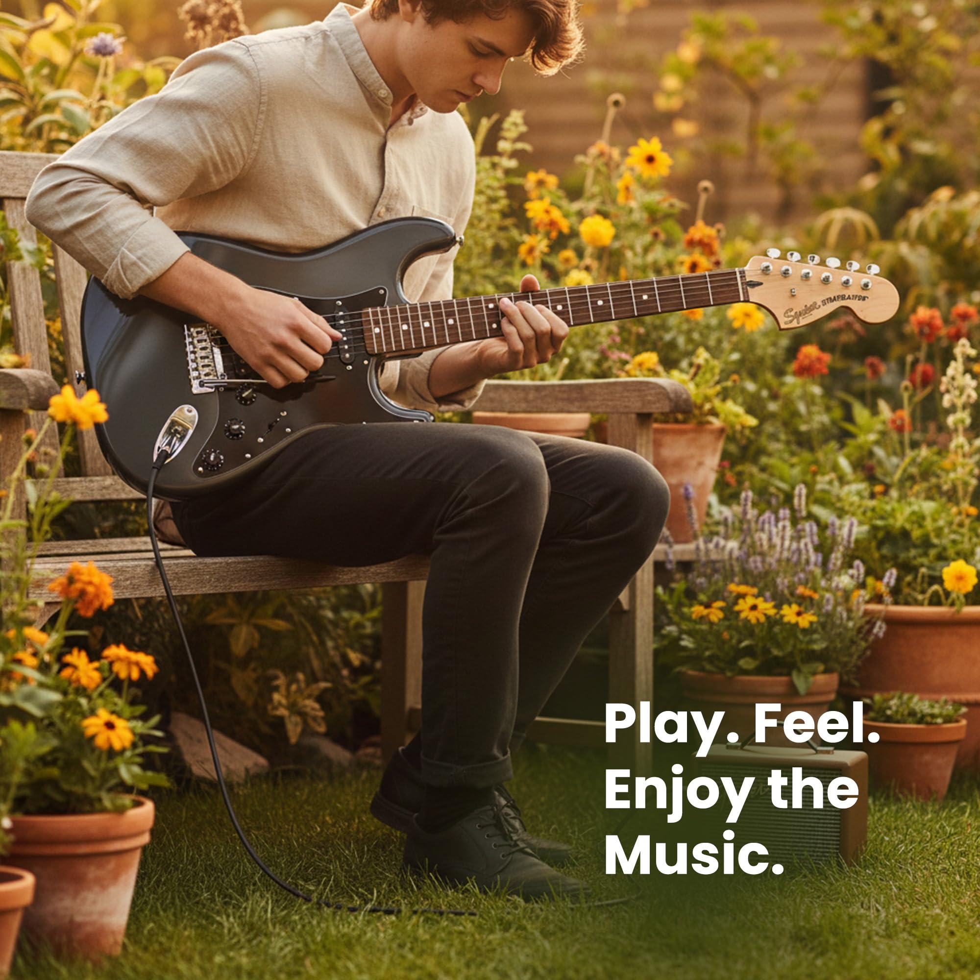 Amazon.com: Fender Squier Affinity Stratocaster HSS Pack
