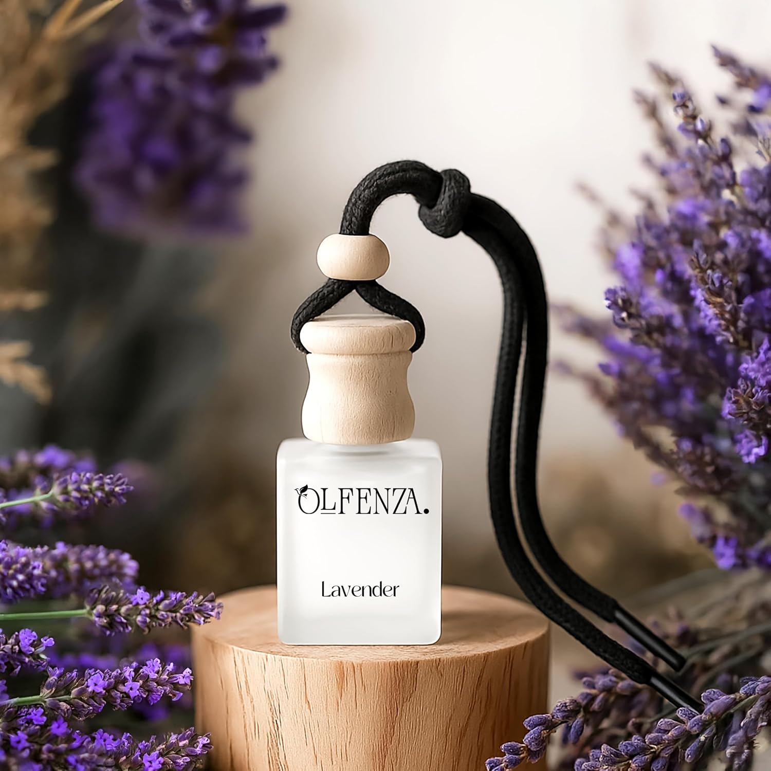Air Freshener For Car | 10ml Lavender Fragrance | Car Interior Perfume Accessories | Long-Lasting Car Freshener, Easy to Hang, Refreshing Scent