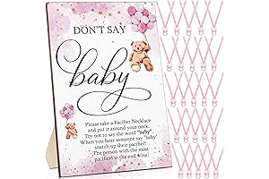 Wesiti 51Pcs Bottle Chug Baby Shower Game for Unforgettable Memories