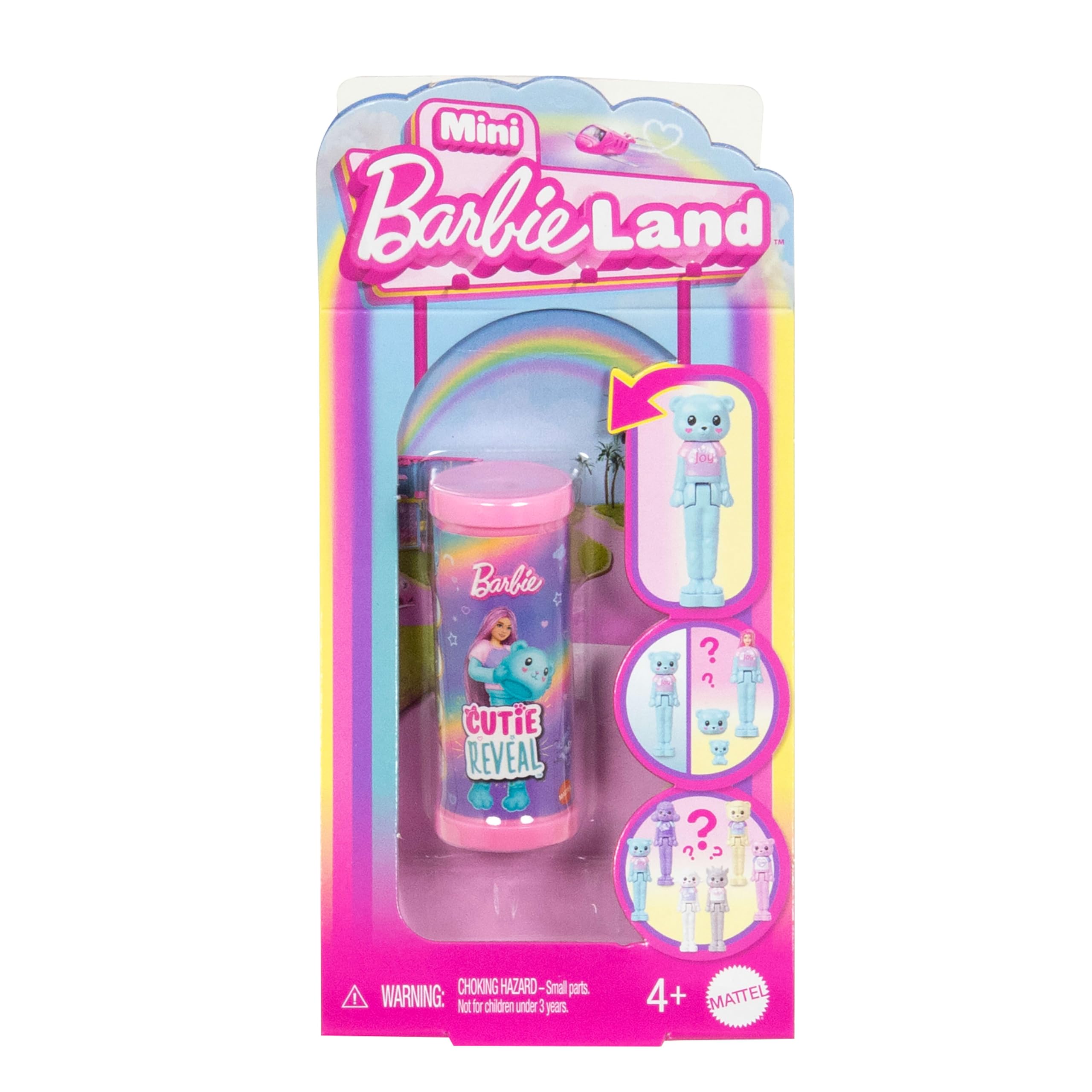 BARBIE Poupée Mini-BarbieLand Cutie Reveal-Poupée de 3,8 cm - Barbie - JCR15