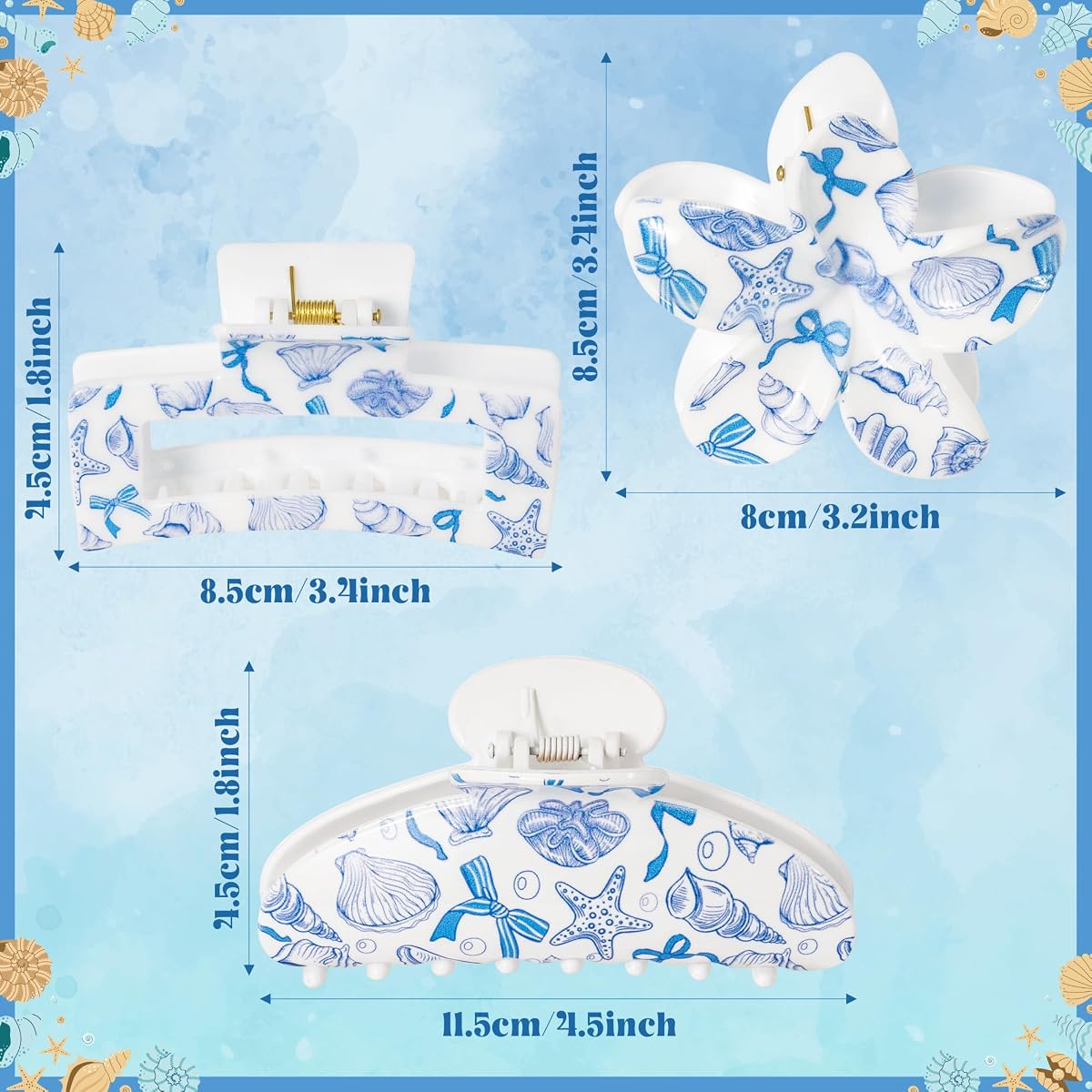 Kaico Ocean-Bound Plastic Hair Clip view 2