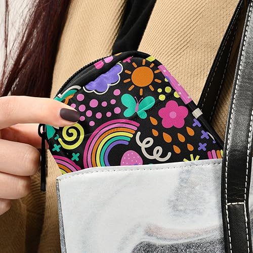 Miniatura 5 de Pastillero de mariposa de dibujos animados, portátil, semanal, diario, pastillero, organizador con cremallera para vitaminas, medicamentos,