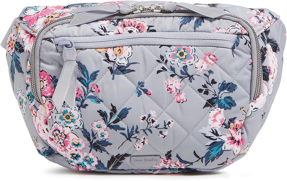 Vera Bradley Women's Performance Twill Large Belt Bag Sling Crossbody