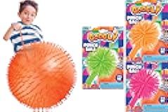 JA-RU Giant Googly Punch Ball with Rubber Spikes (3 Packs) Fidget Toy 14