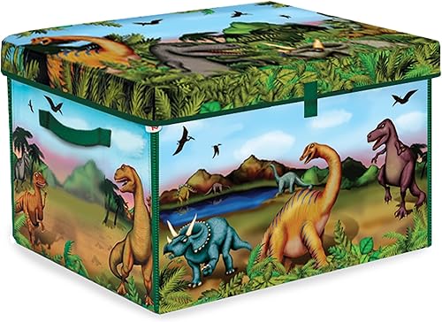 Caja organizadora y juego para coleccionistas de dinosaurios ZipBin Neat-Oh incluye 2 dinosaurios Multicolor