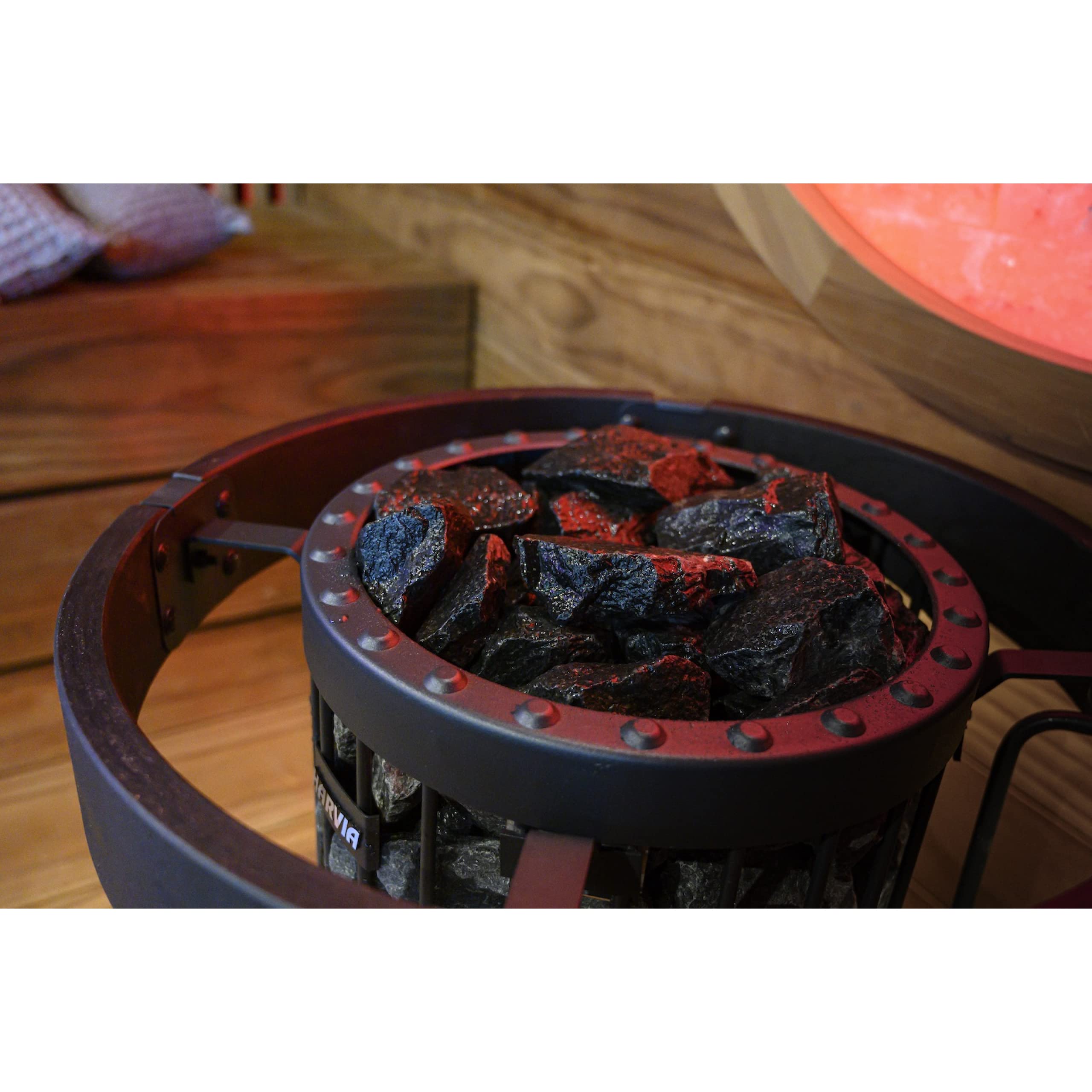 Harvia Pierres de sauna en vulcanite pour poêle à sauna Noir 5-10 cm 20 kg