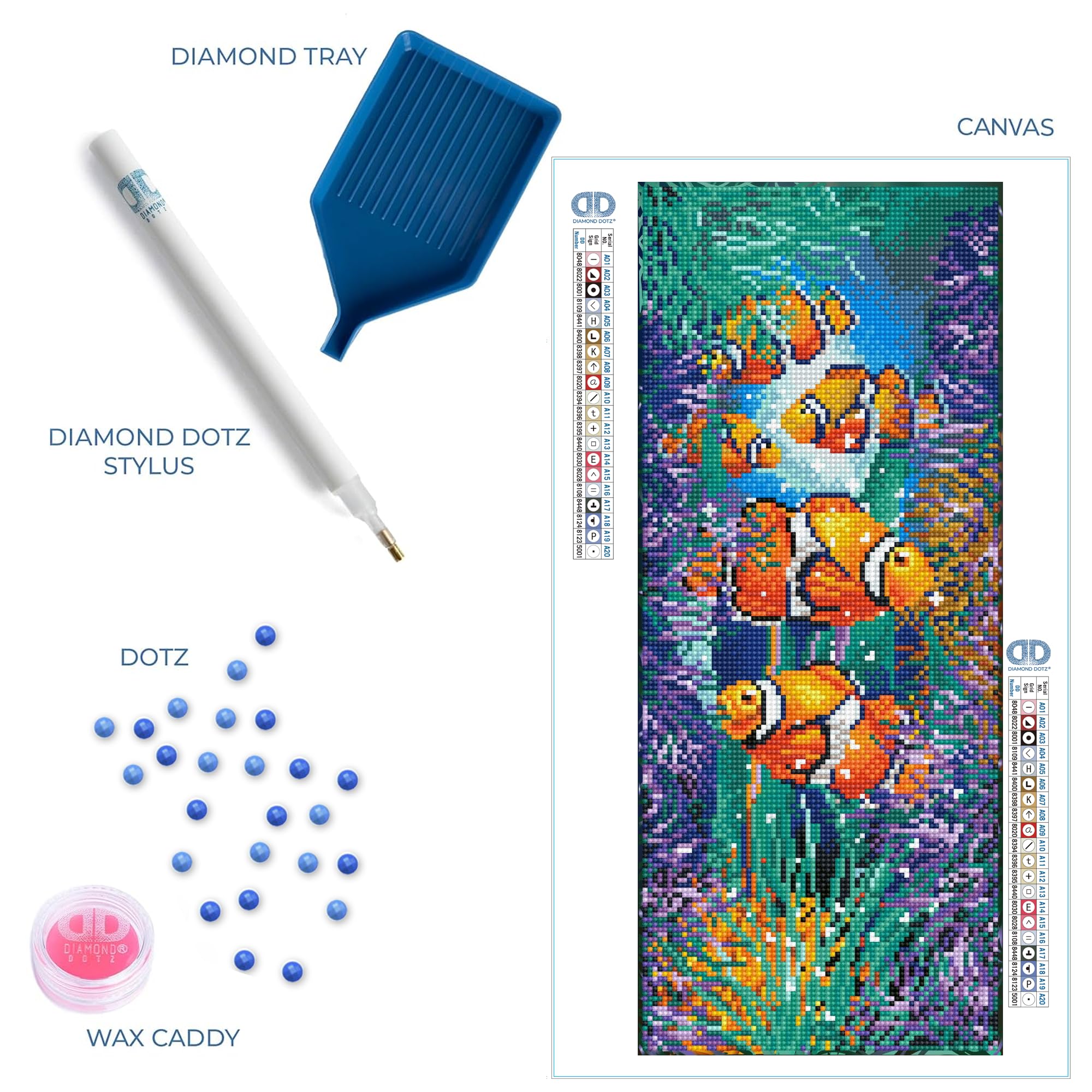 Amazon.com: DIAMOND DOTZ Aquarium Diamond Painting Kits for Adults