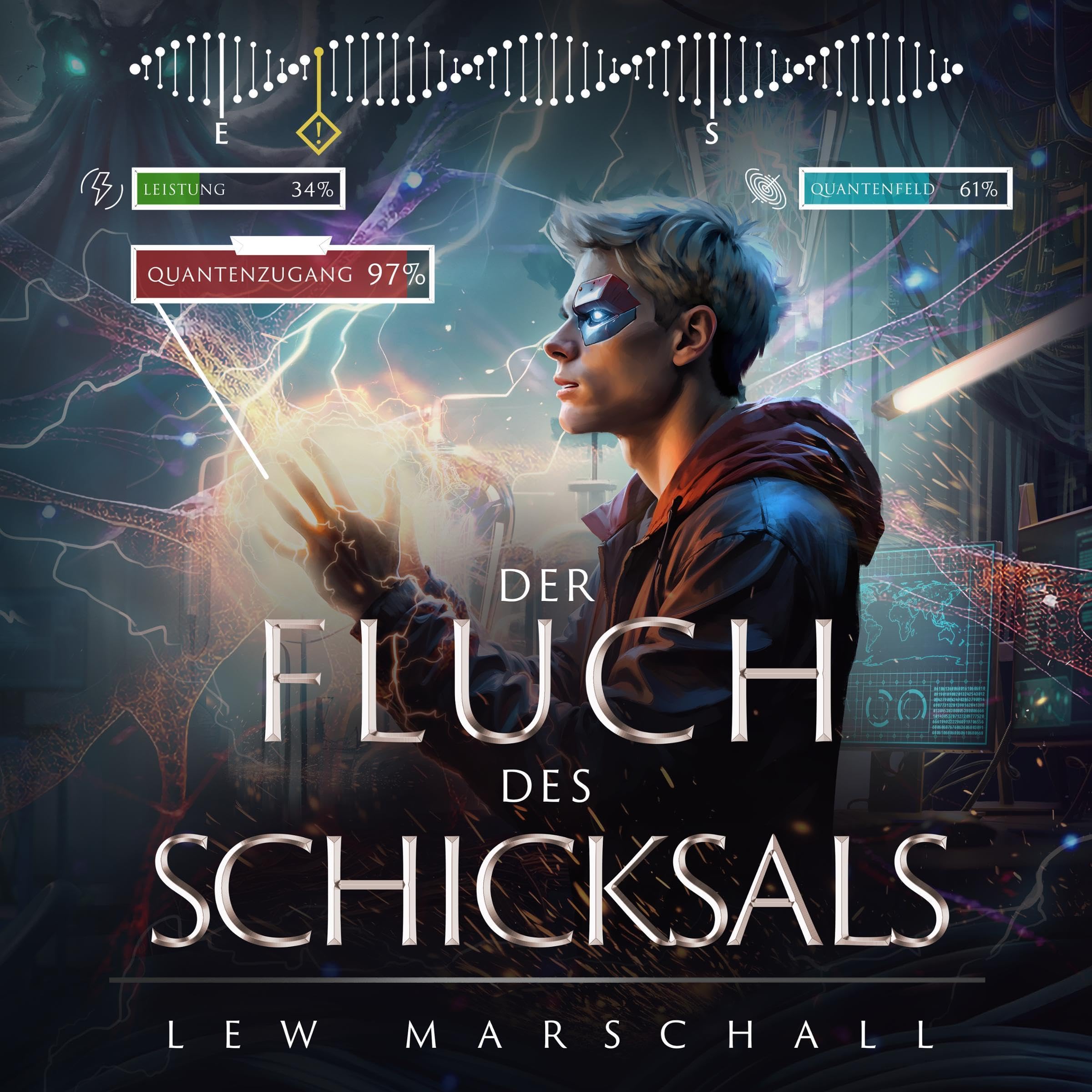 Cover art for Der Fluch des Schicksals - Ein LitRPG-Roman