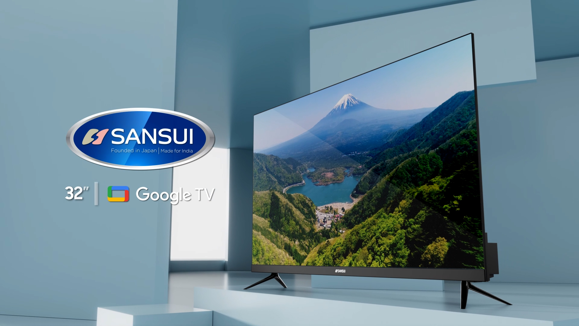 SANSUI 80 cm (32 inches) HD Ready Smart A+ LED Google TV
