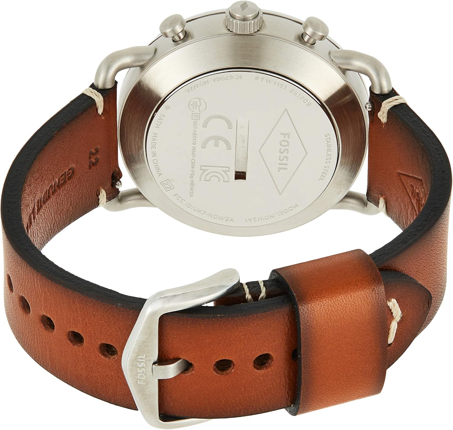 Amazon.com: Fossil Q FTW1151 - Reloj inteligente - : Ropa, Zapatos y Joyería