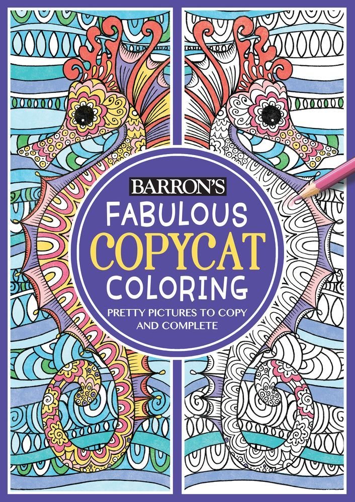 Fabulous Copycat Coloring (Copycat Coloring Books) Moret, Sally