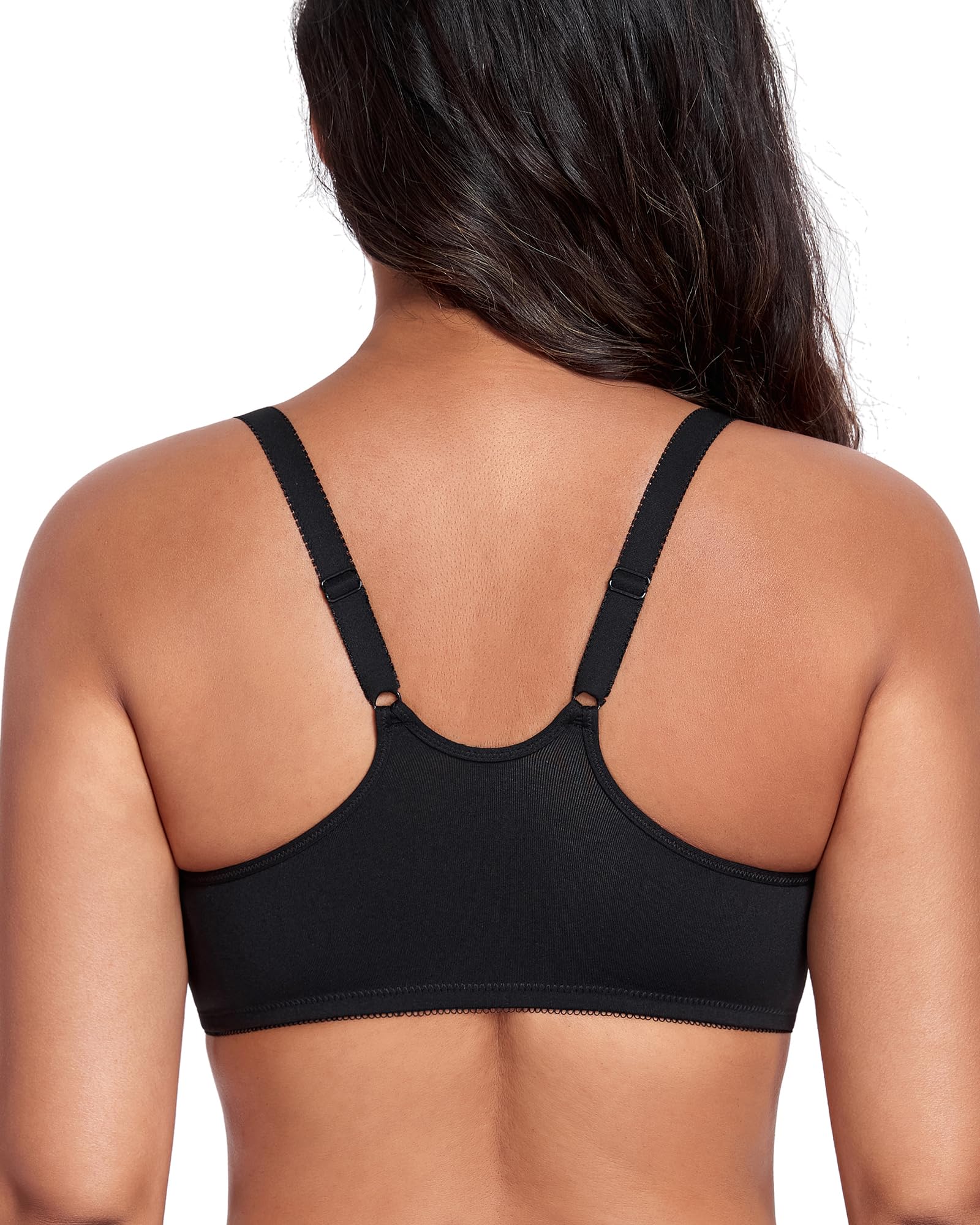 DotVol Reggiseno con Chiusura Frontale, Coppe morbide e Ferretto per Donna da Indossare Tutti i Giorni Minimizer Taglie Grandi Intimo Comodo