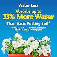 Vista 6 de Miracle-Gro Mezcla para macetas con control de humedad, para plantas en contenedor, protege contra el riego excesivo y insuficiente, 8 cuartos