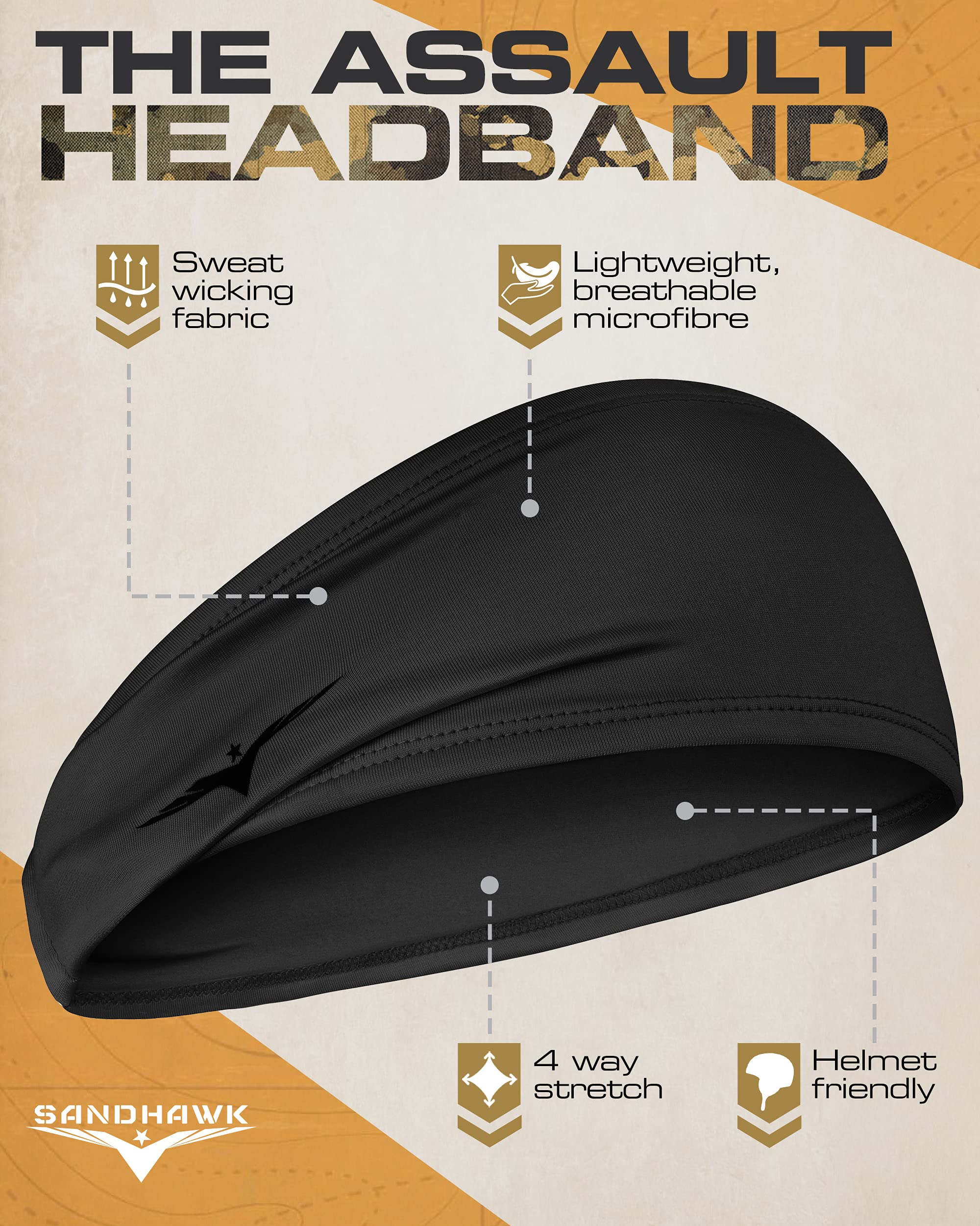 Fasce Sudore Uomo - Traspiranti, Assorbenti, Taglia Unica, Per Sport E Allenamento - Foto 6