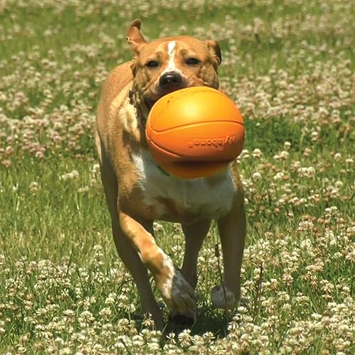 Miniatura 8 de Nylabone Power Play Gripz - Juguete de fieltro de goma para baloncesto, pelota chirriante para perros, tamaño mediano (1 unidad)
