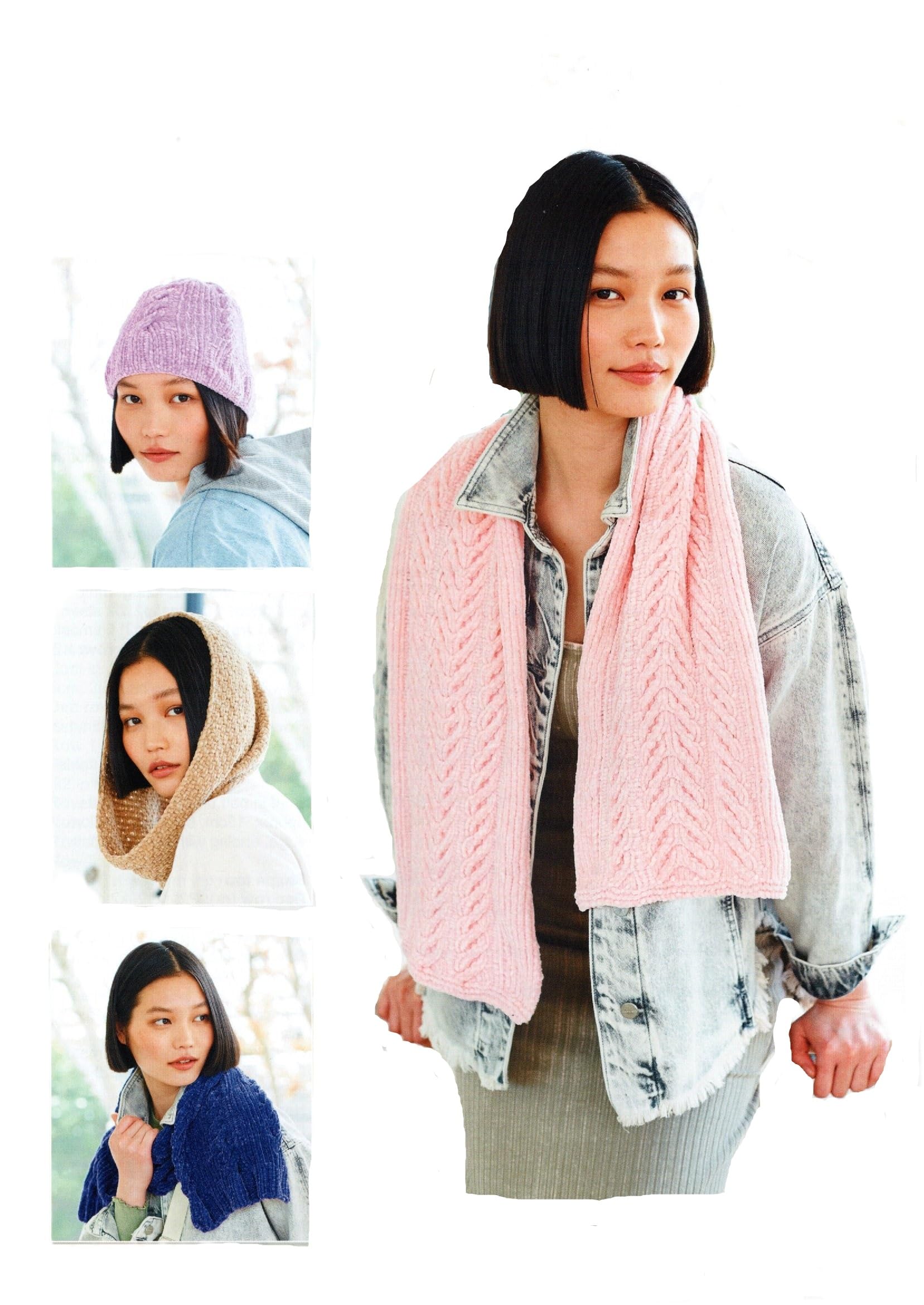 Stylecraft Squeeze Me Double Knit Pattern 10084 One Size Accessories 4 Designs