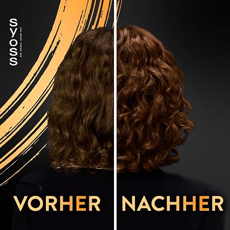SYOSS Shampoo Intense Curls Curls Shampoo (440 ml) Hair Shampoo for Wavy and Curly Hair Formula with 3% Panthenol Moisture Complex Provides Long-Lasting Moisture