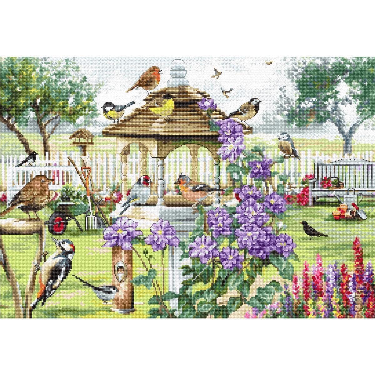Lucas Multicoloured Letistitch Cross Stitch Set, 43 X 30 Cm