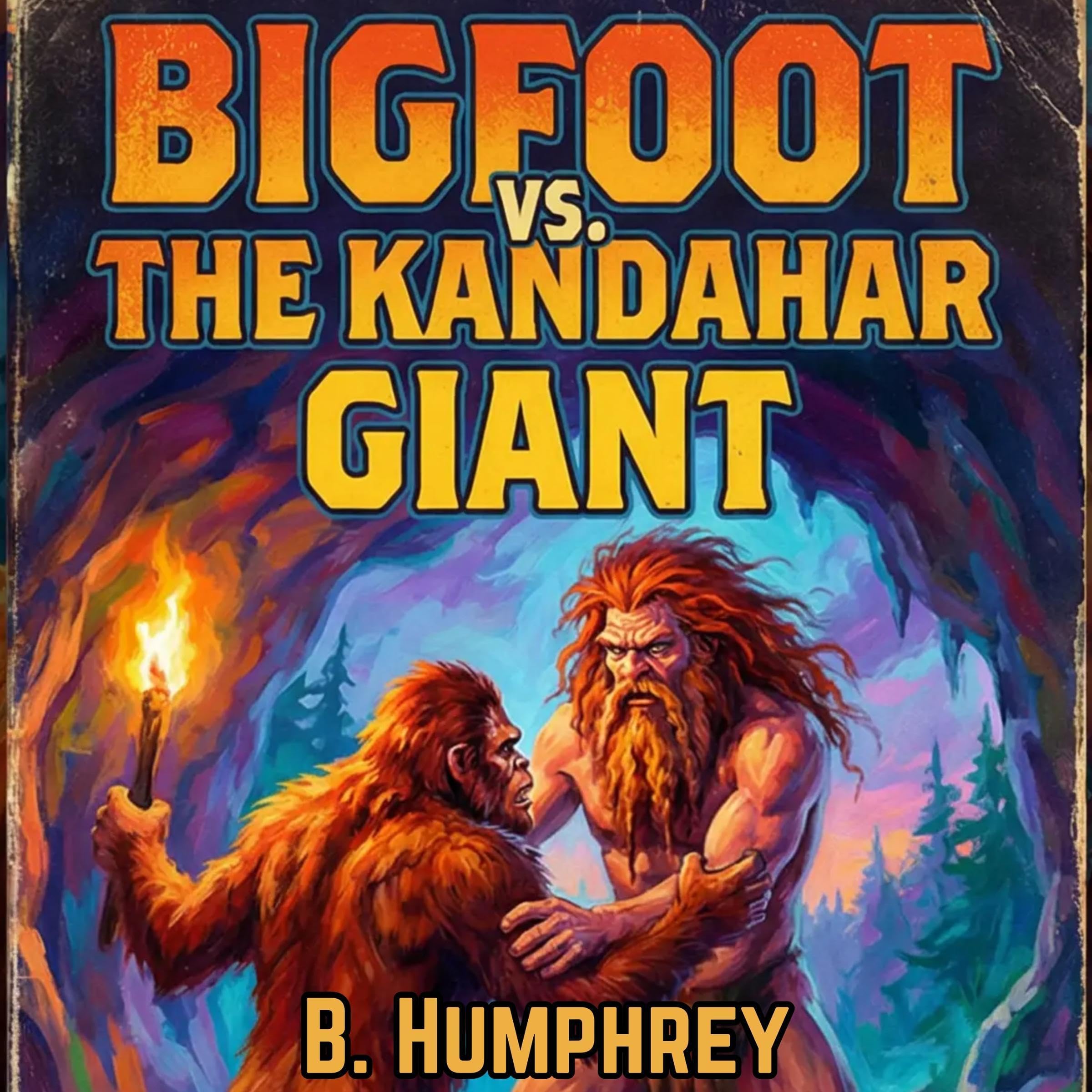 Cover art for Bigfoot Vs the Kandahar Giant