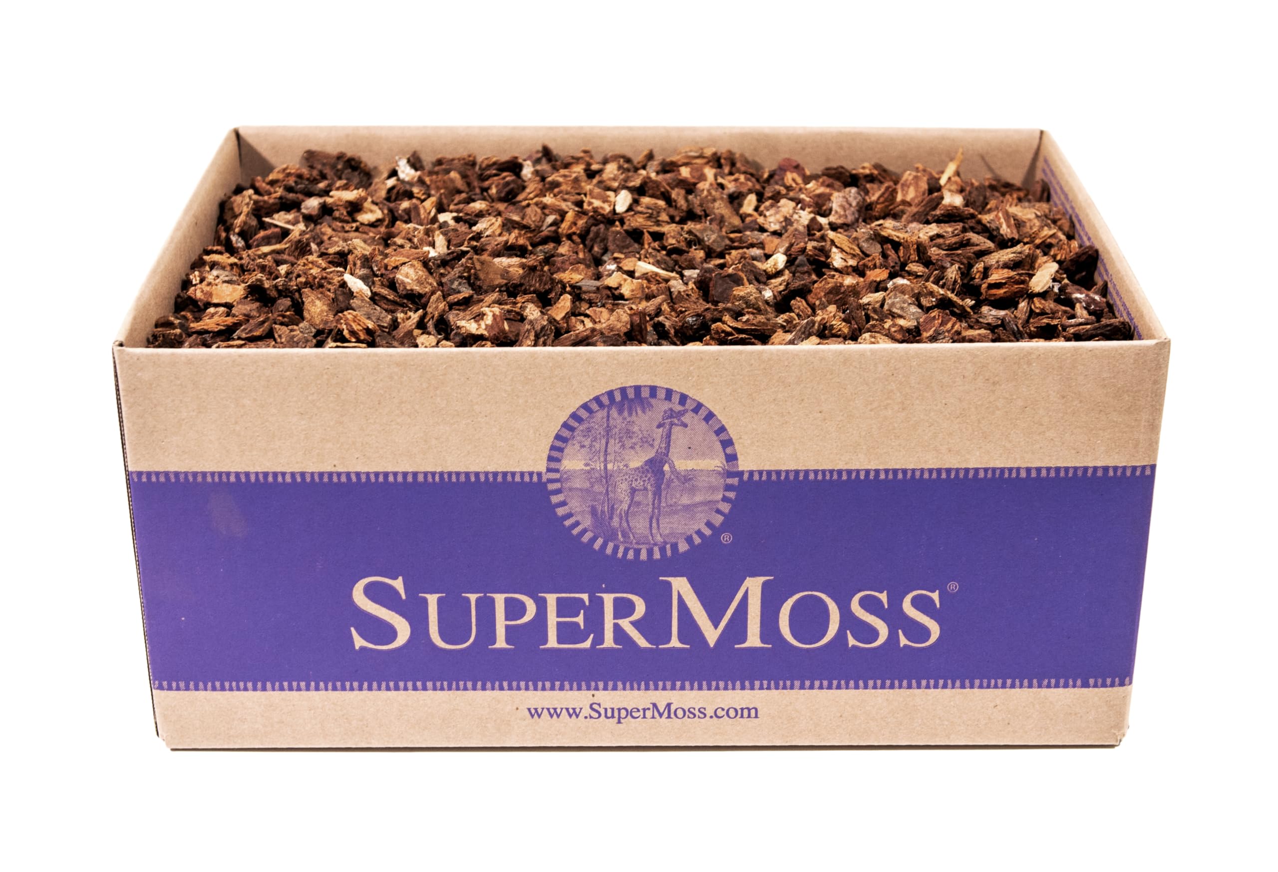 SuperMoss (23120) Orchid Potting Bark, Natural Brown, 1560 cu In. (Package May Vary)
