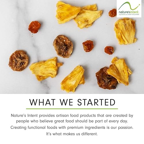 Miniatura 6 de Natures Intent Piña seca orgánica paquete de 4 x 35 onzas un aperitivo saludable vegano vegetariano orgánico USDA sin OMG y sin gluten sin azúcares