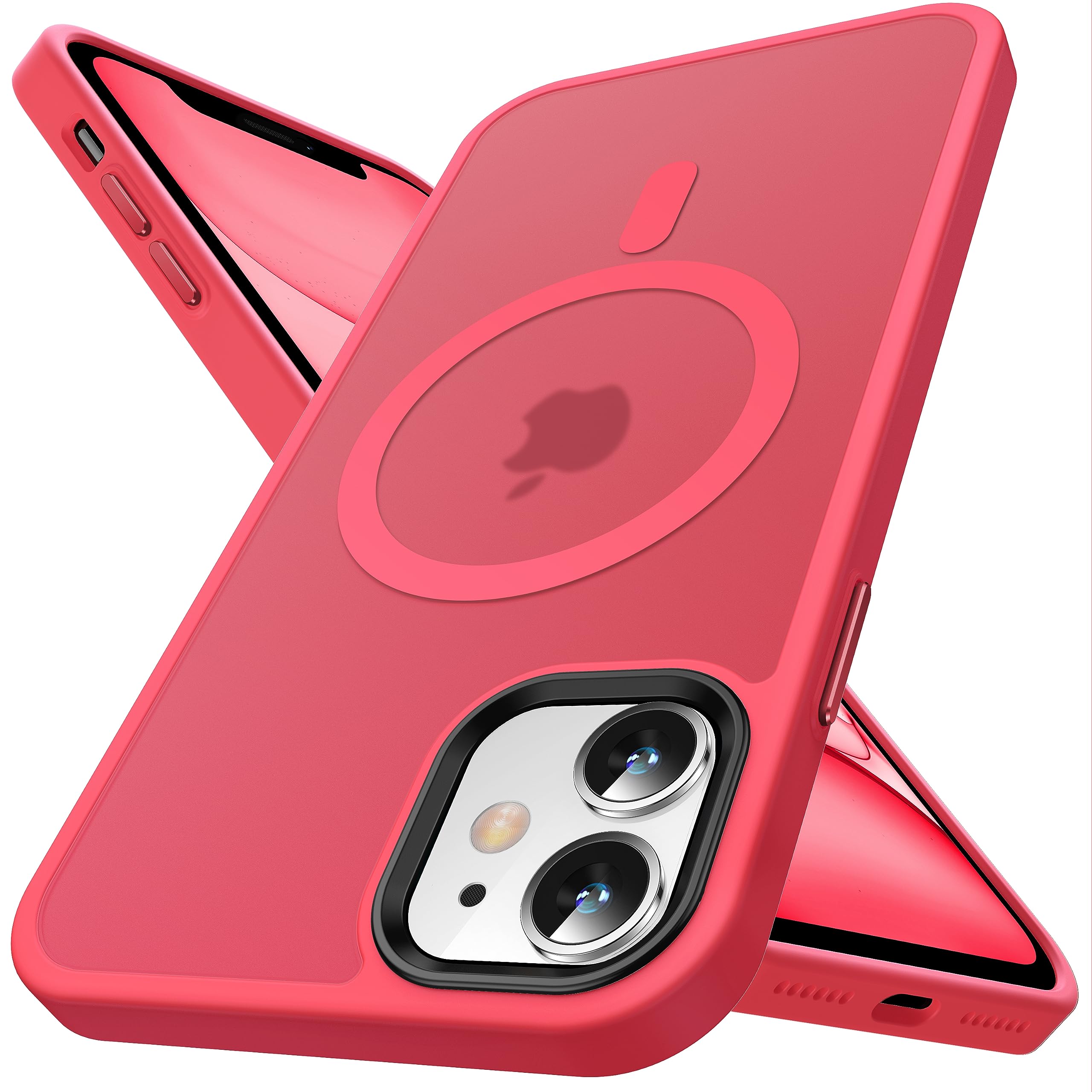 Coque iPhone 11 puissante rose pour éviter les bris d'écran et chutes - 8