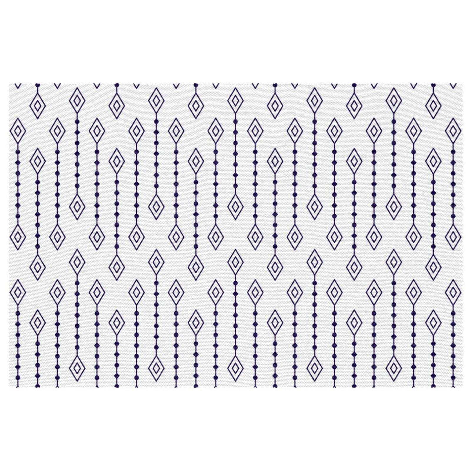Sets de table rétro bohème 30,5 x 45,7 cm finitions premium