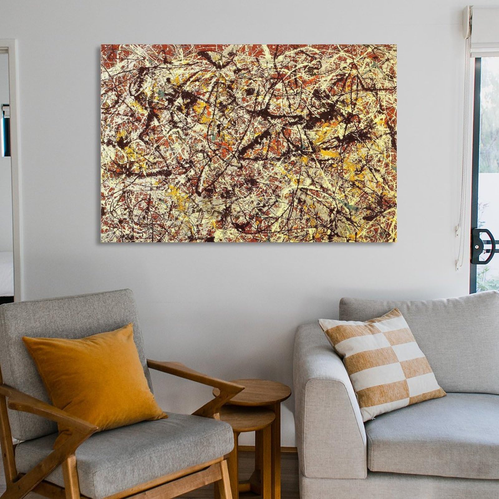 Amazon.co.jp: Jackson Pollockジャクソン・ポロック《インディアン