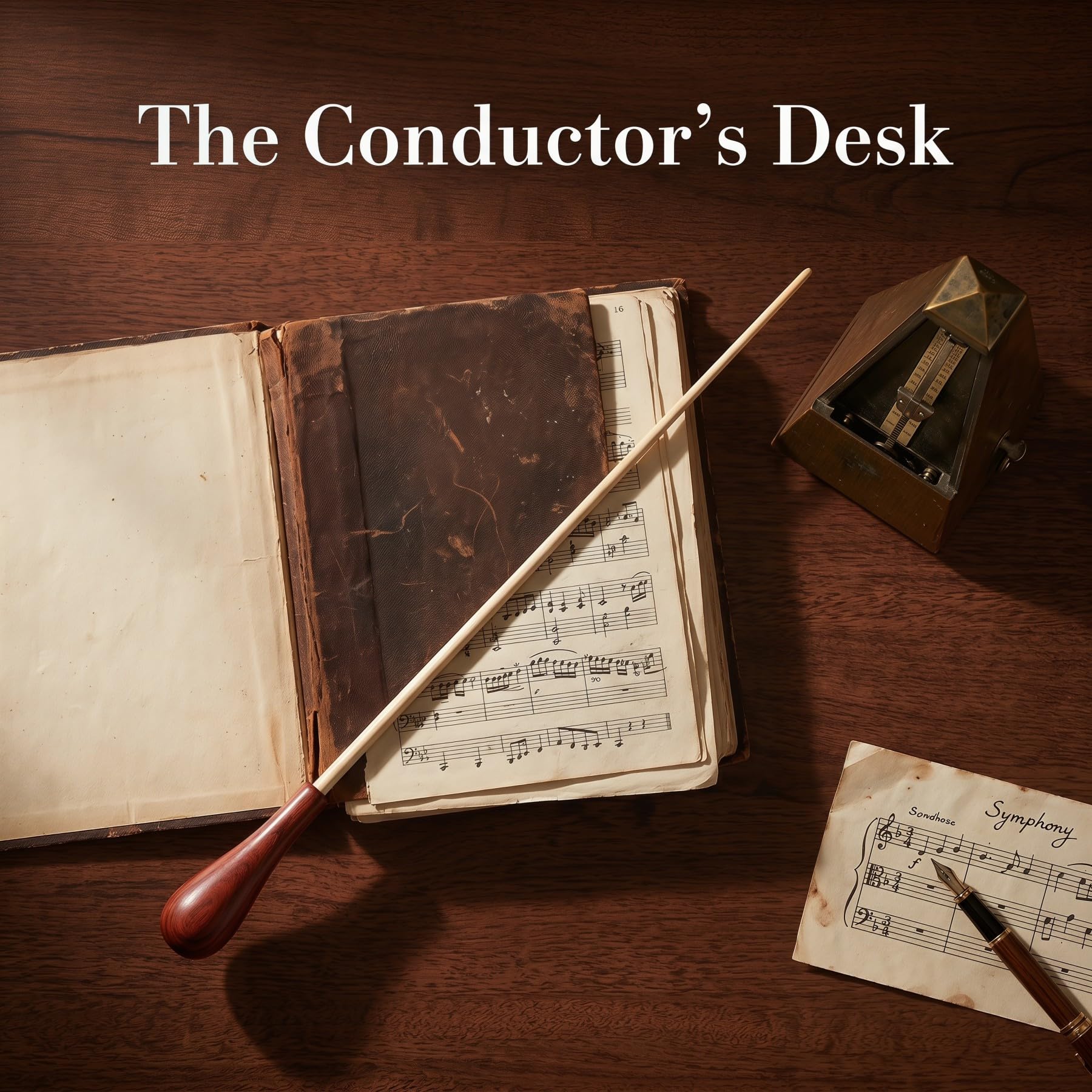 38,1 cm d'orchestre Musique Chef d'orchestre en bois de palissandre/WH Rosewood Baton+Wooden Box