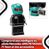 LEGO Speed Champions Mercedes-AMG F1 W15 Race Car Toy with a Collectible Formula 1 Driver Minifigure - Model Kits for 10+ Year Old Boys & Girls or Adult Motorsport Fans 77244 - 4