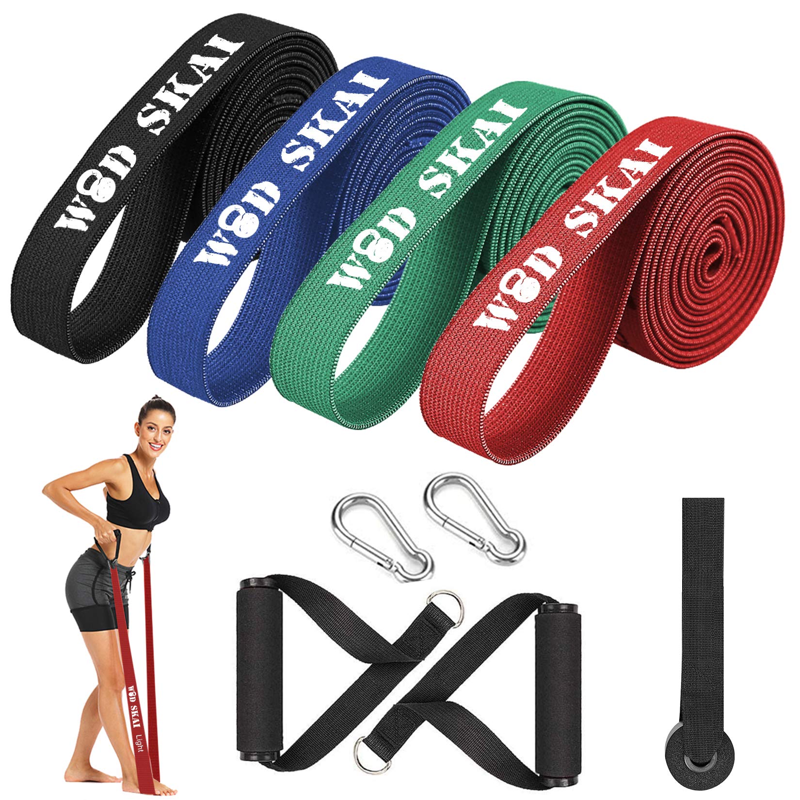 Buy WODSKAI Resistance Bands Set, Pull Up Assist Bands, Exercise