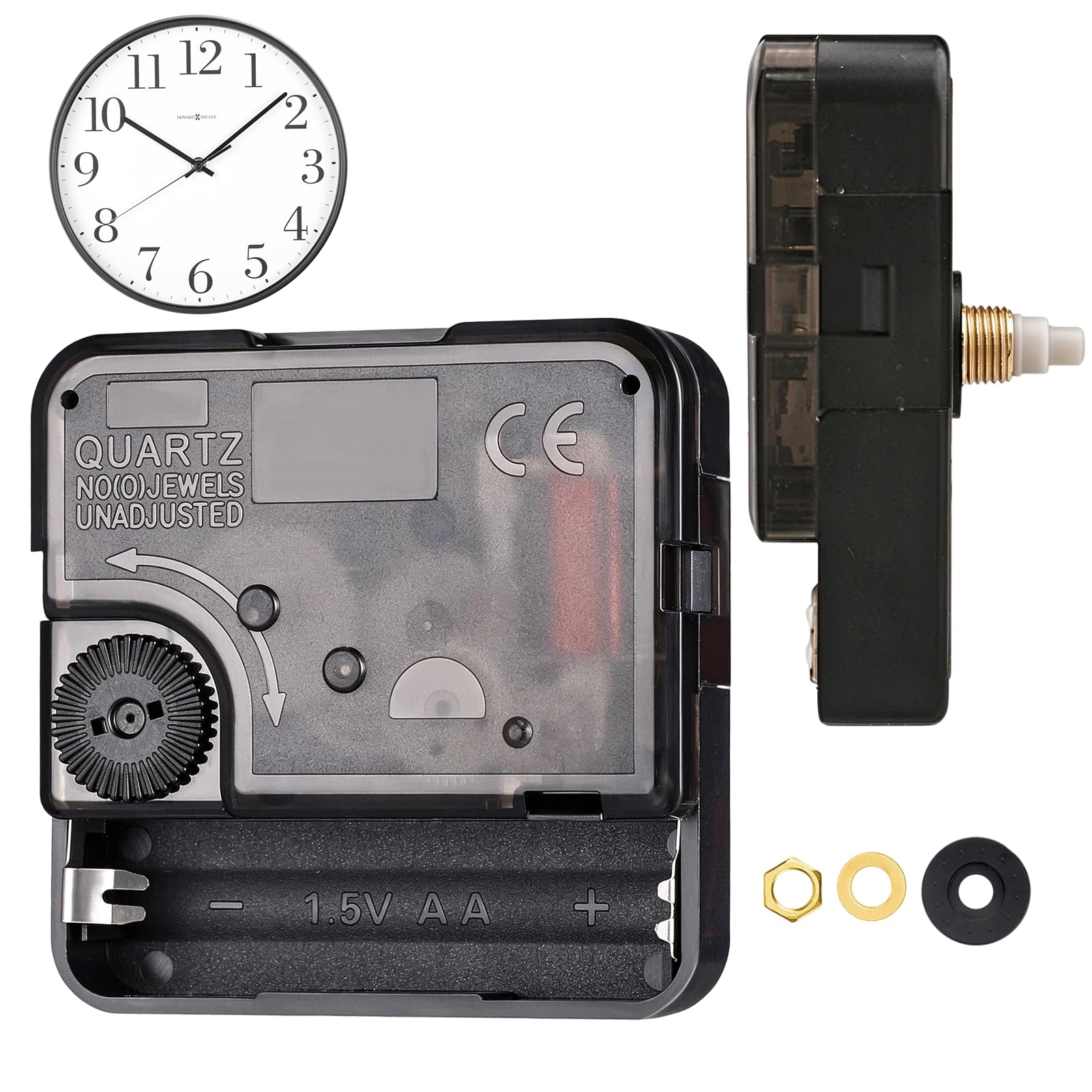 YUNEEA Quartz Clock Movement Replacement,Clock Mechanisms Battery Powered