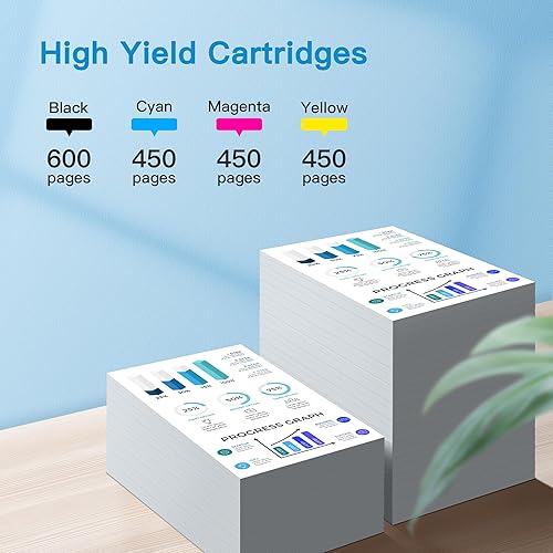 Miniatura 3 de Velukin 212XL Cartuchos de tinta para impresora Epson remanufacturados para Epson 212 cartuchos de tinta 212 XL T212XL funciona con cartuchos de