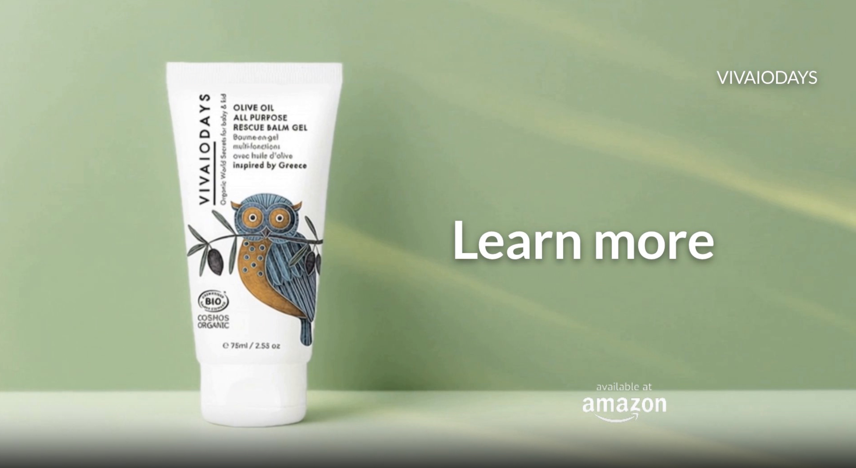 Amazon.com: VIVAIODAYS - Olive Oil Rescue Balm Gel to Soothe Skin