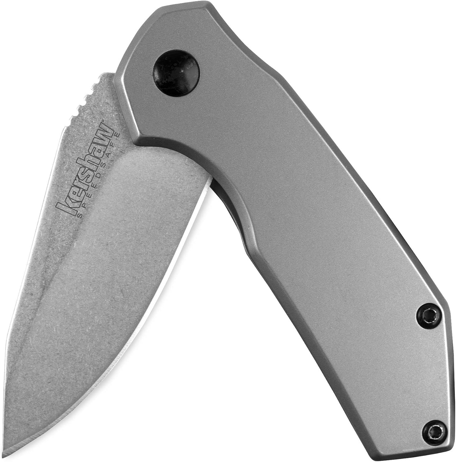 Kershaw Valve Pocket Knife; 3" 4Cr13 Stainless Steel Blade; Assisted Folder Opening Knife; Mid-Sized EDC, Outdoor Knife
