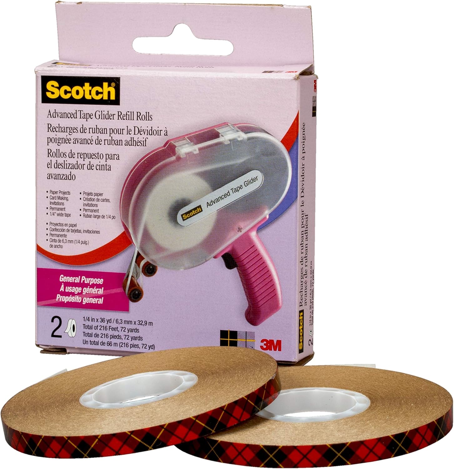 rulli di lanugine scotch brite