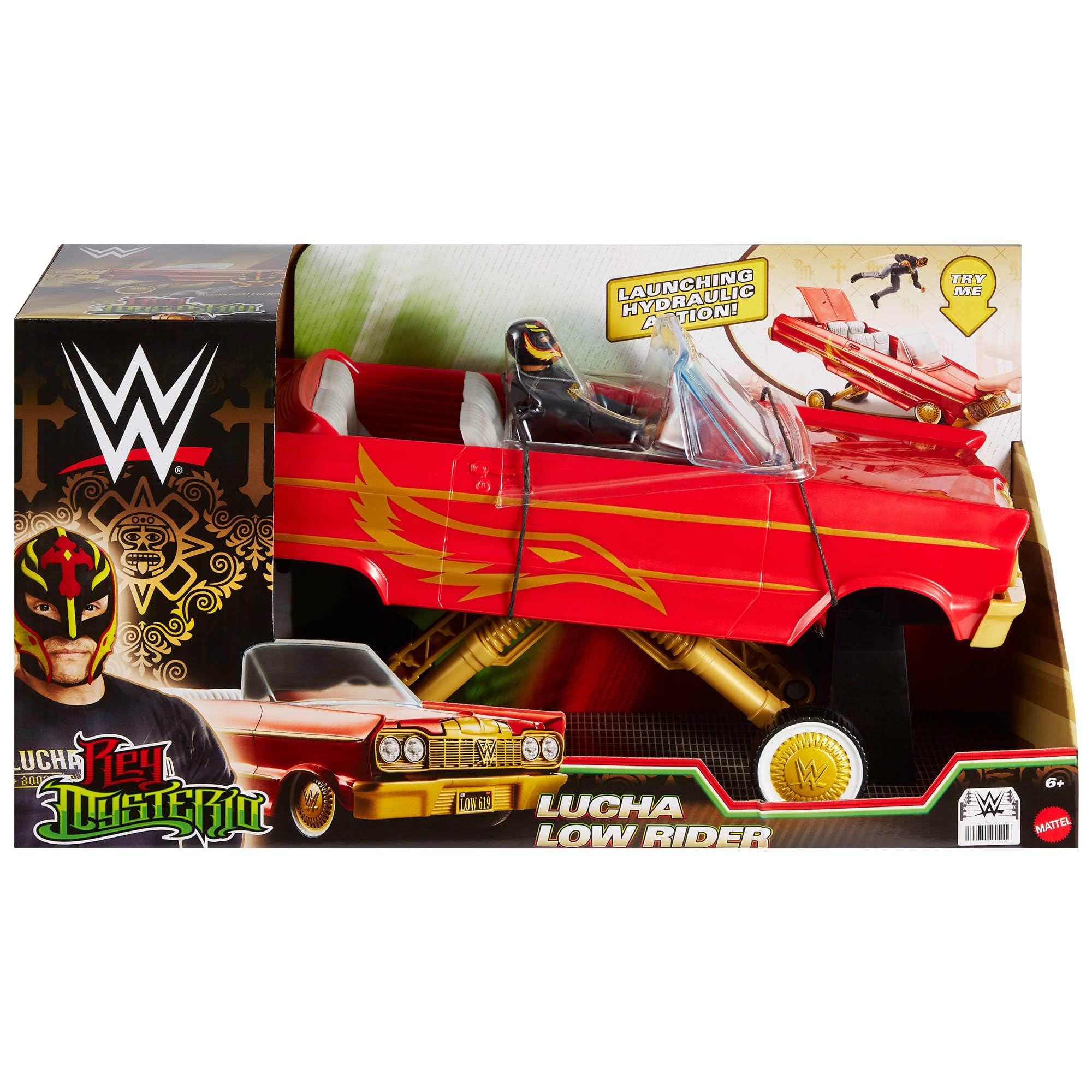 Mattel WWE Elite Collection - R-Truth, personaggio collezionabile Series 115, action figure articolata e con mani intercambiabili, giocattolo per bambini, 8+ anni, JCJ01
