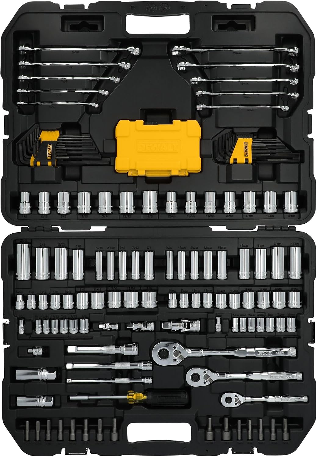 155PC 14/38/12DR SOCKET SET W/PTA BOX