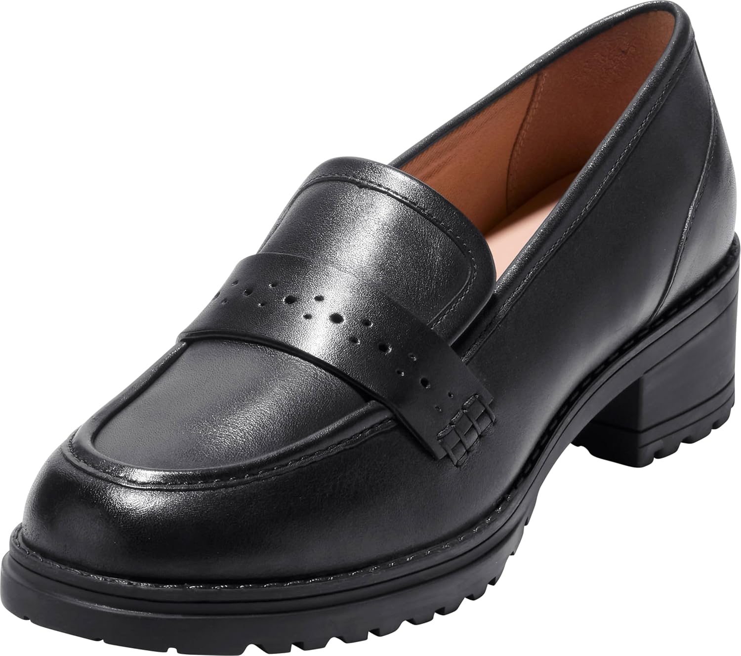 Cole Haan Women's Loafers - Black Leather Comfort