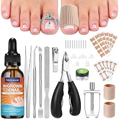 Ingrown Toenail Removal Kit Professional Ingrown Toenail Tool Kit Includes Ingrown Toenail Corrector Drops Corrector Patch Toenail Clipper