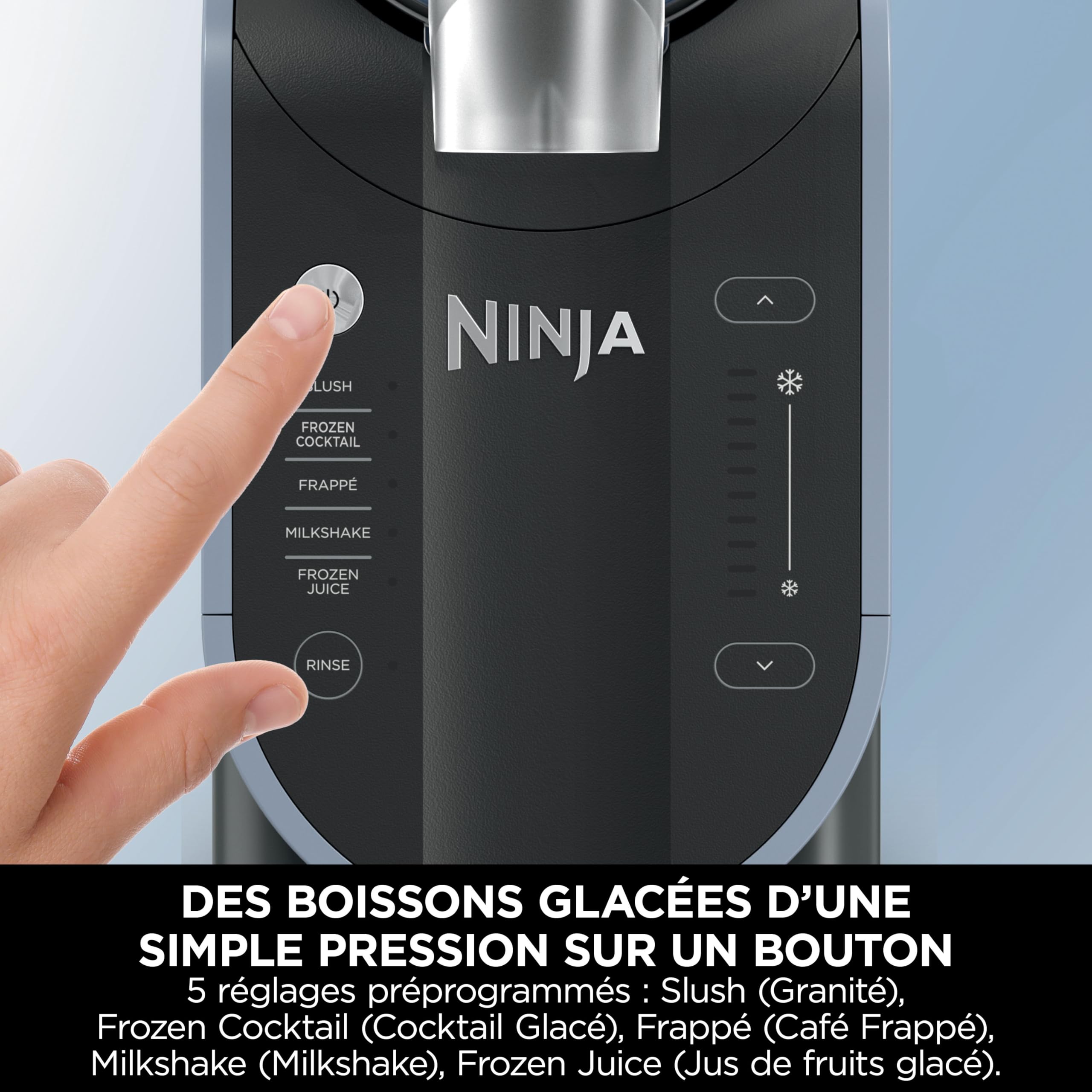 Ninja SLUSHi Machine à Boissons glacées, Granités, Milkshakes FS301EUTG