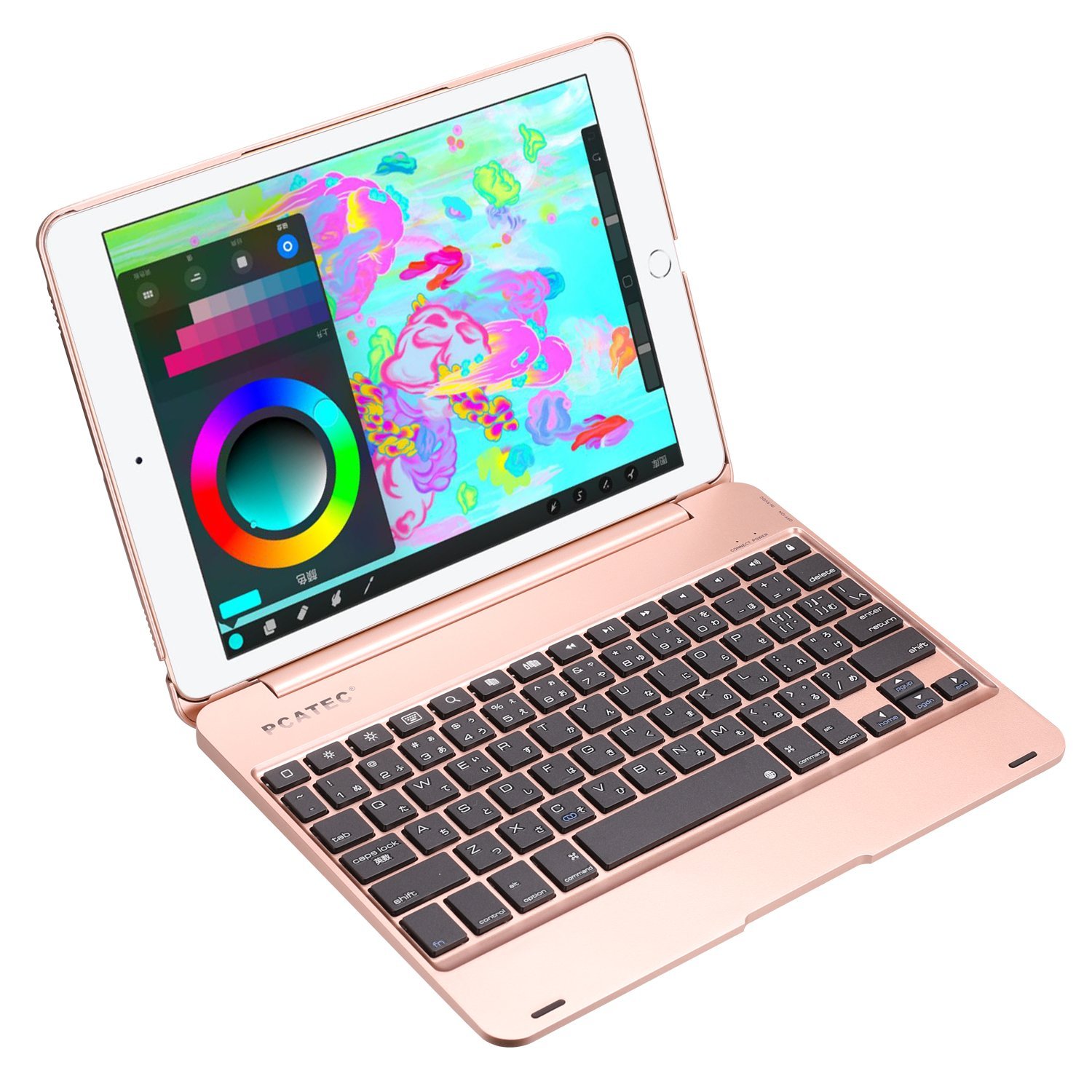 iPad 第6世代（9.7、2018年、128GB）+キーボード Amazon.co.jp: ピーシーエーテック iPad9.7 (2018第6世代) / iPad 9.7